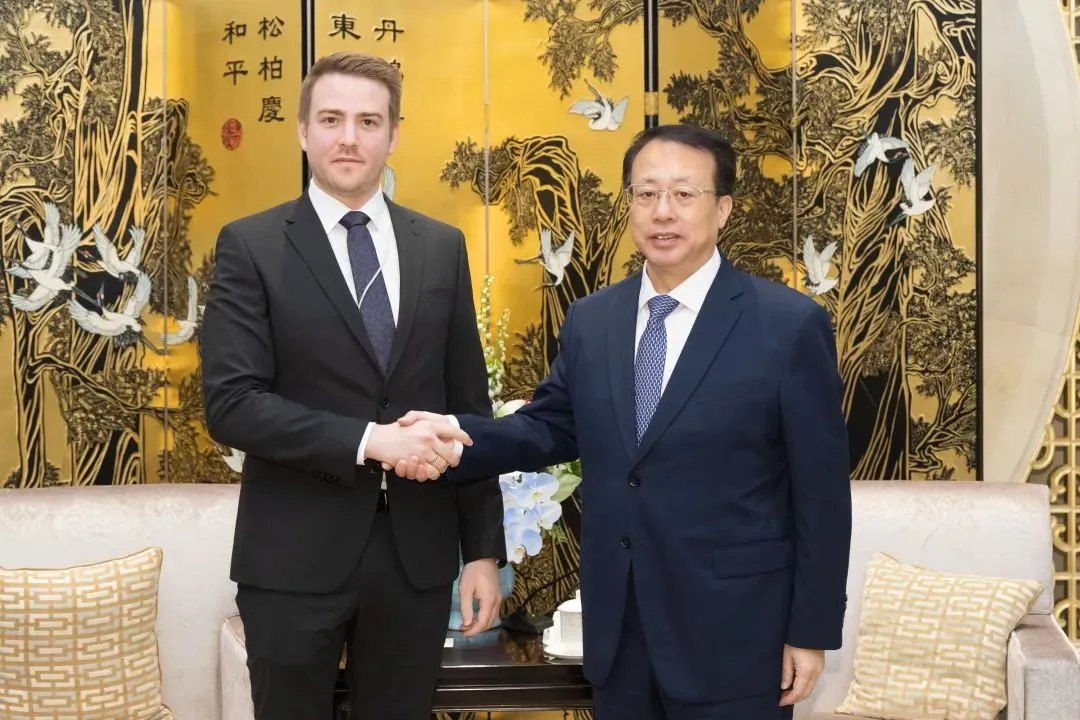 龔正會見匈牙利文化與創新部副國務秘書拉斯洛·博迪什